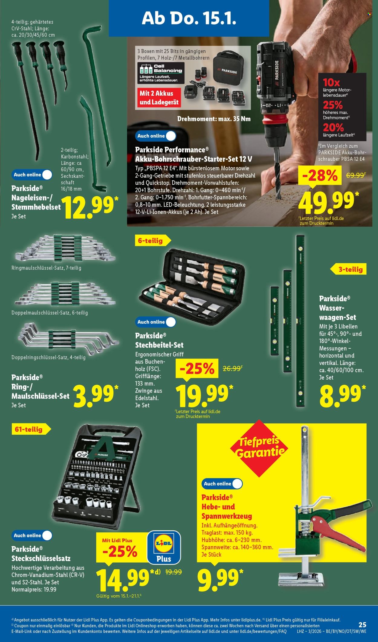 Lidl Prospekte  - 12.01.2026 - 17.01.2026. Seite 47