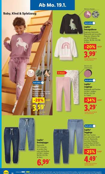 thumbnail - lupilu® Sweatpullover