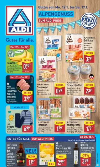 Prospekte ALDI Nord - 12.01.2026 - 17.01.2026.