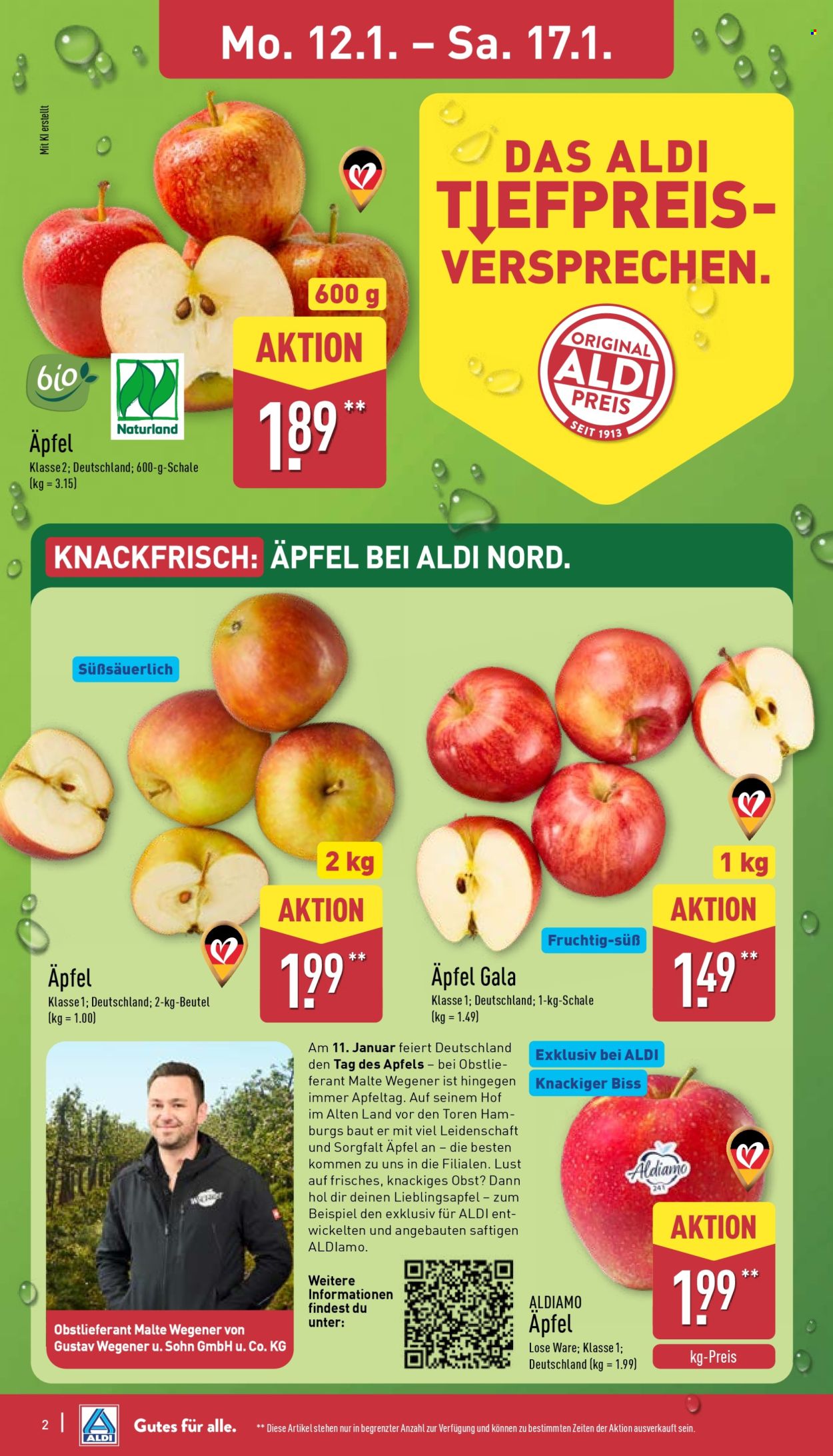 ALDI Nord Prospekte  - 12.01.2026 - 17.01.2026. Seite 2