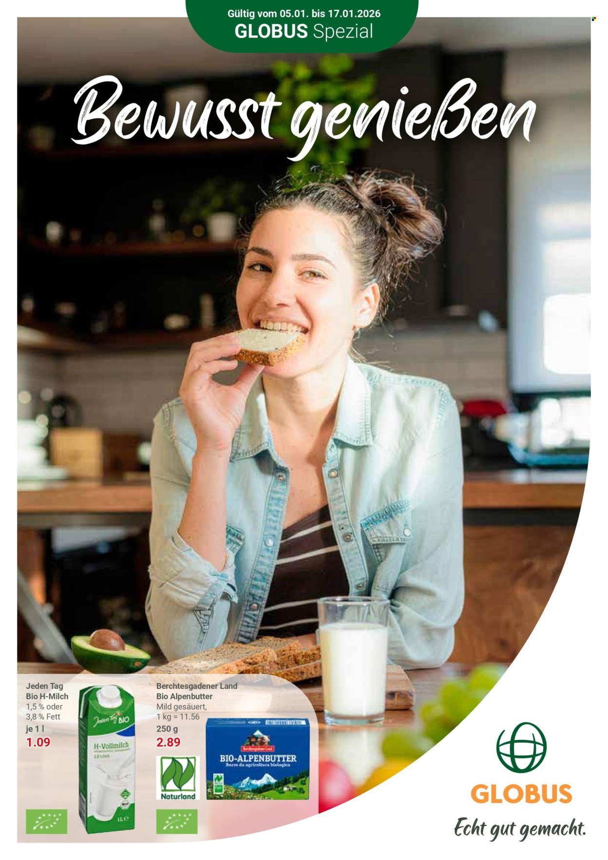 Globus Prospekte  - 5.01.2026 - 17.01.2026. Seite 1