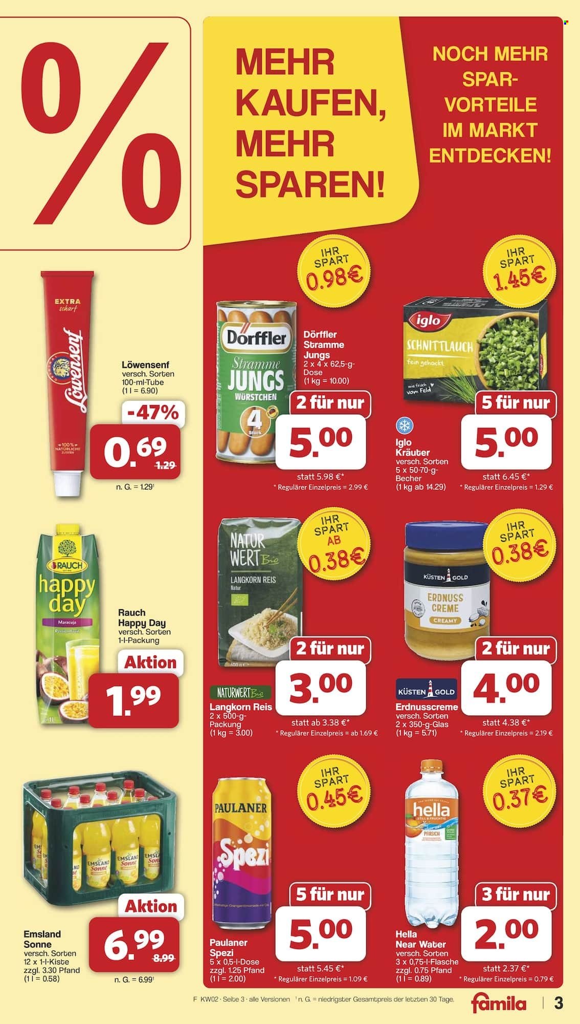 famila Prospekte  - 5.01.2026 - 10.01.2026. Seite 3