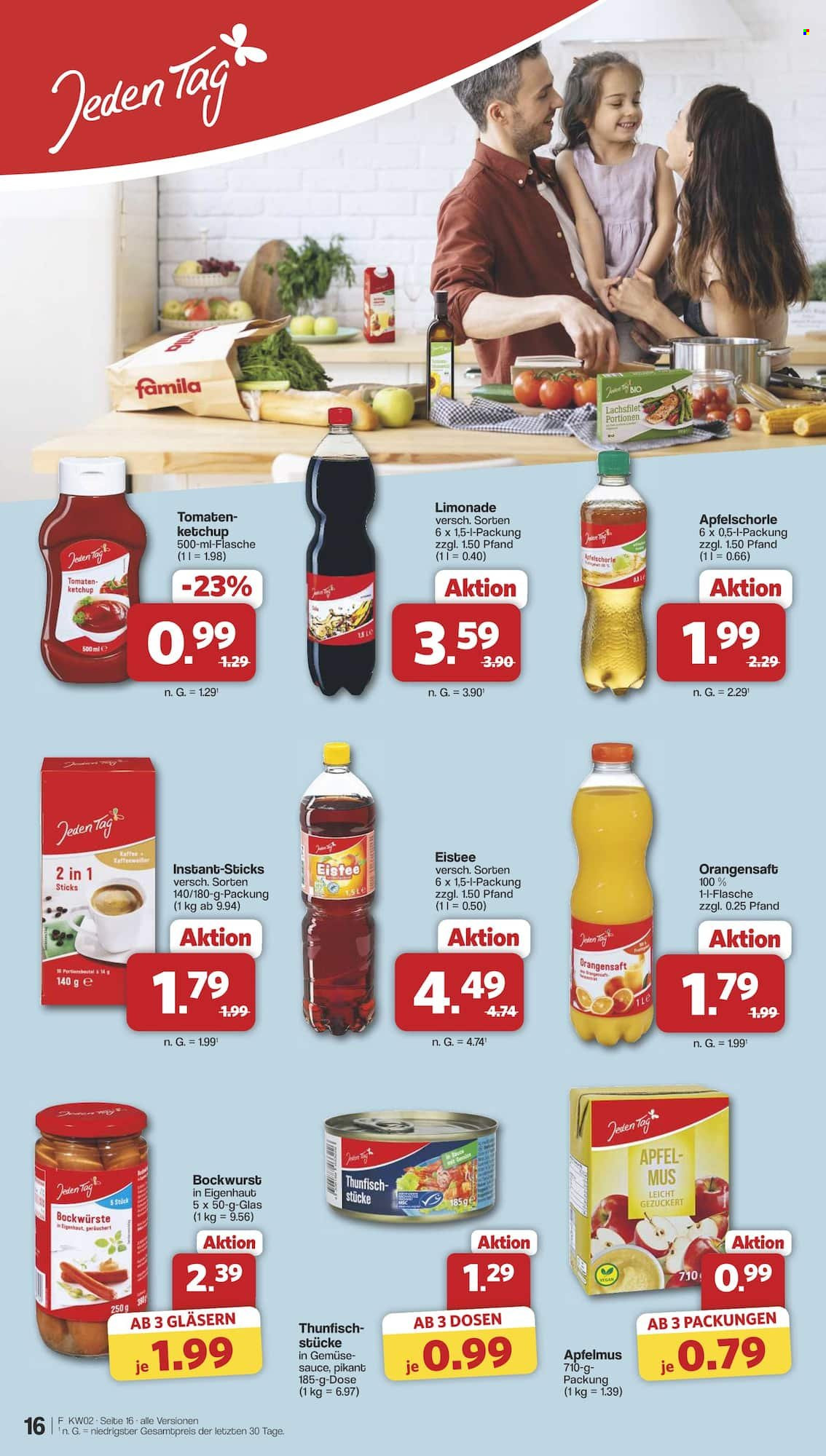 famila Prospekte  - 5.01.2026 - 10.01.2026. Seite 16