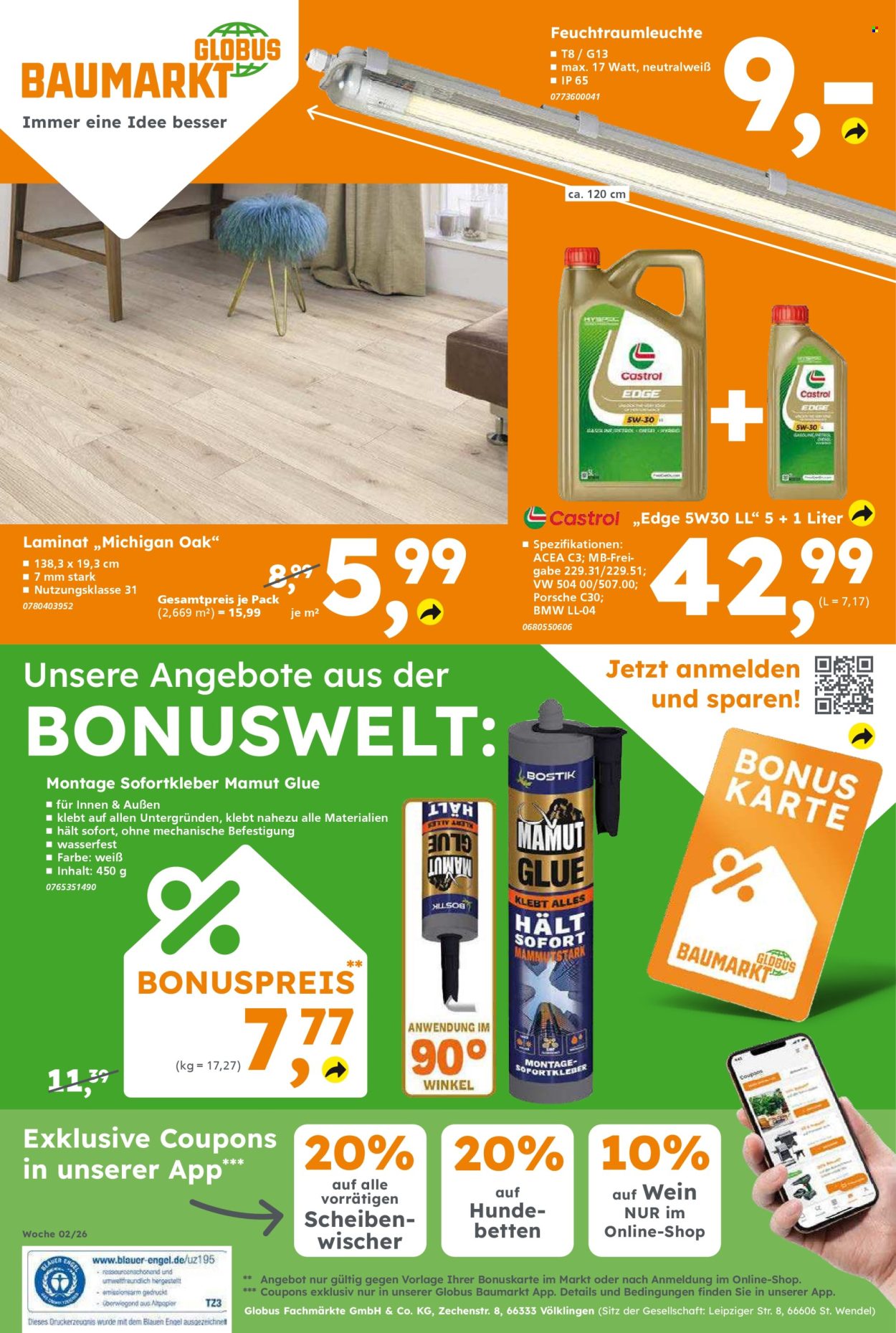 Globus Baumarkt Prospekte  - 5.01.2026 - 10.01.2026. Seite 14