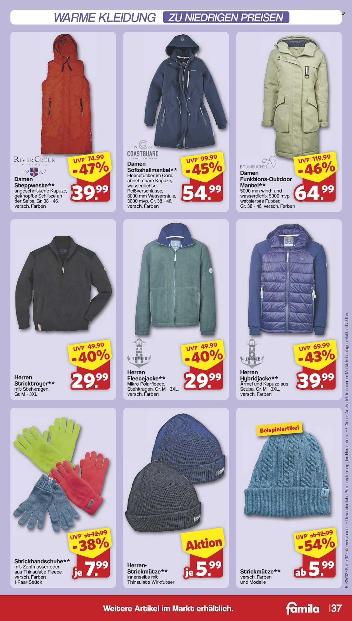 famila Prospekte  - 5.01.2026 - 10.01.2026. Seite 38