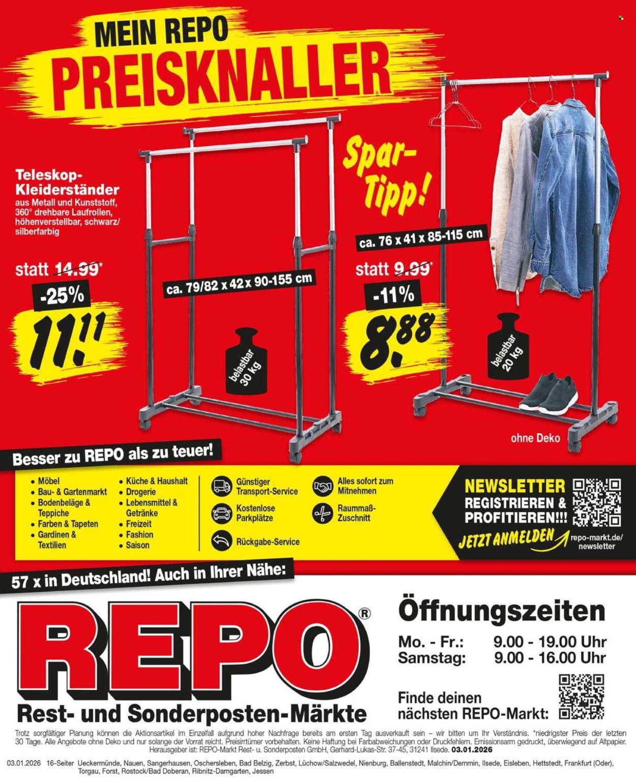 Repo Prospekte  - 5.01.2026 - 10.01.2026. Seite 16