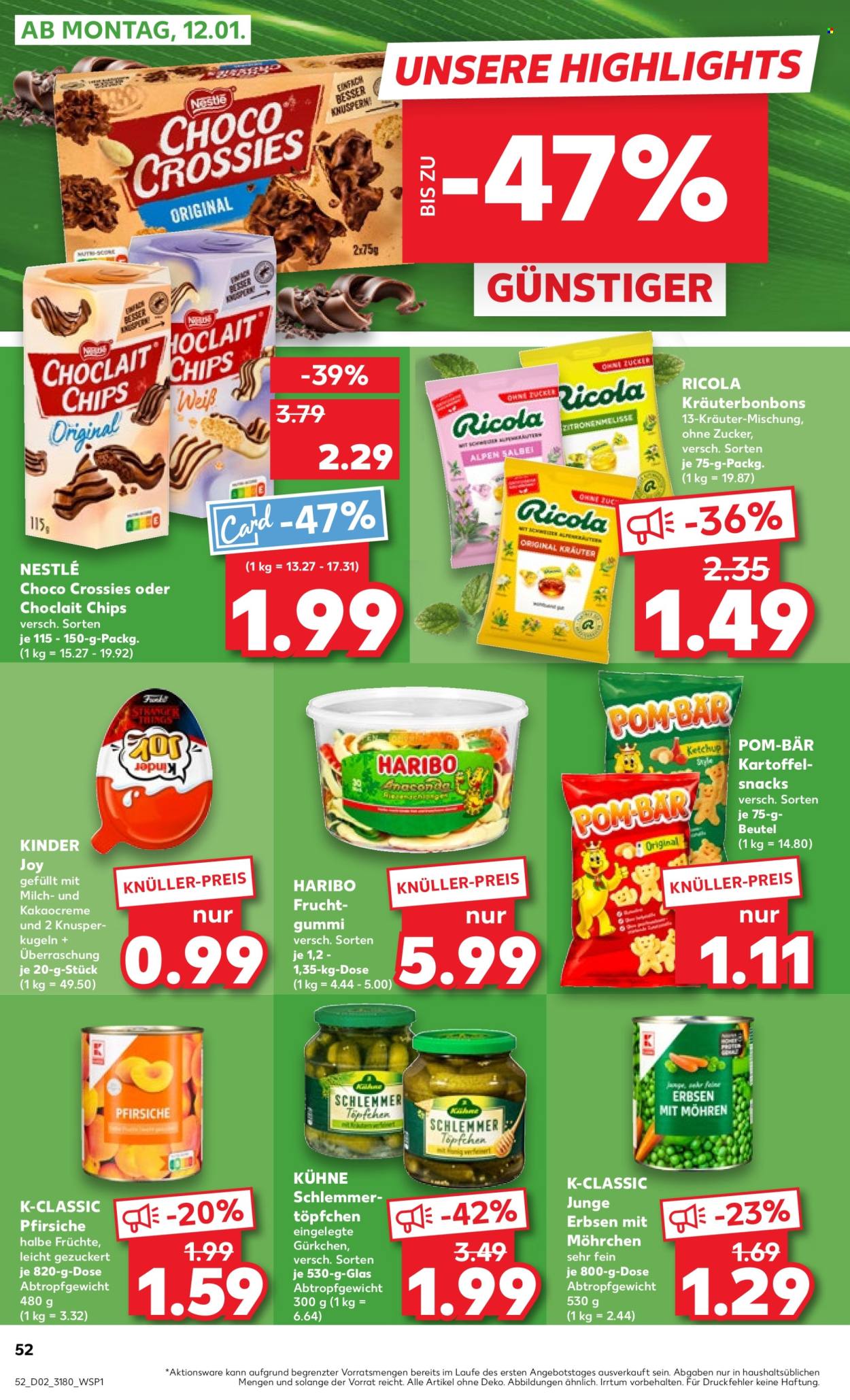 Kaufland Prospekte  - 8.01.2026 - 14.01.2026. Seite 52