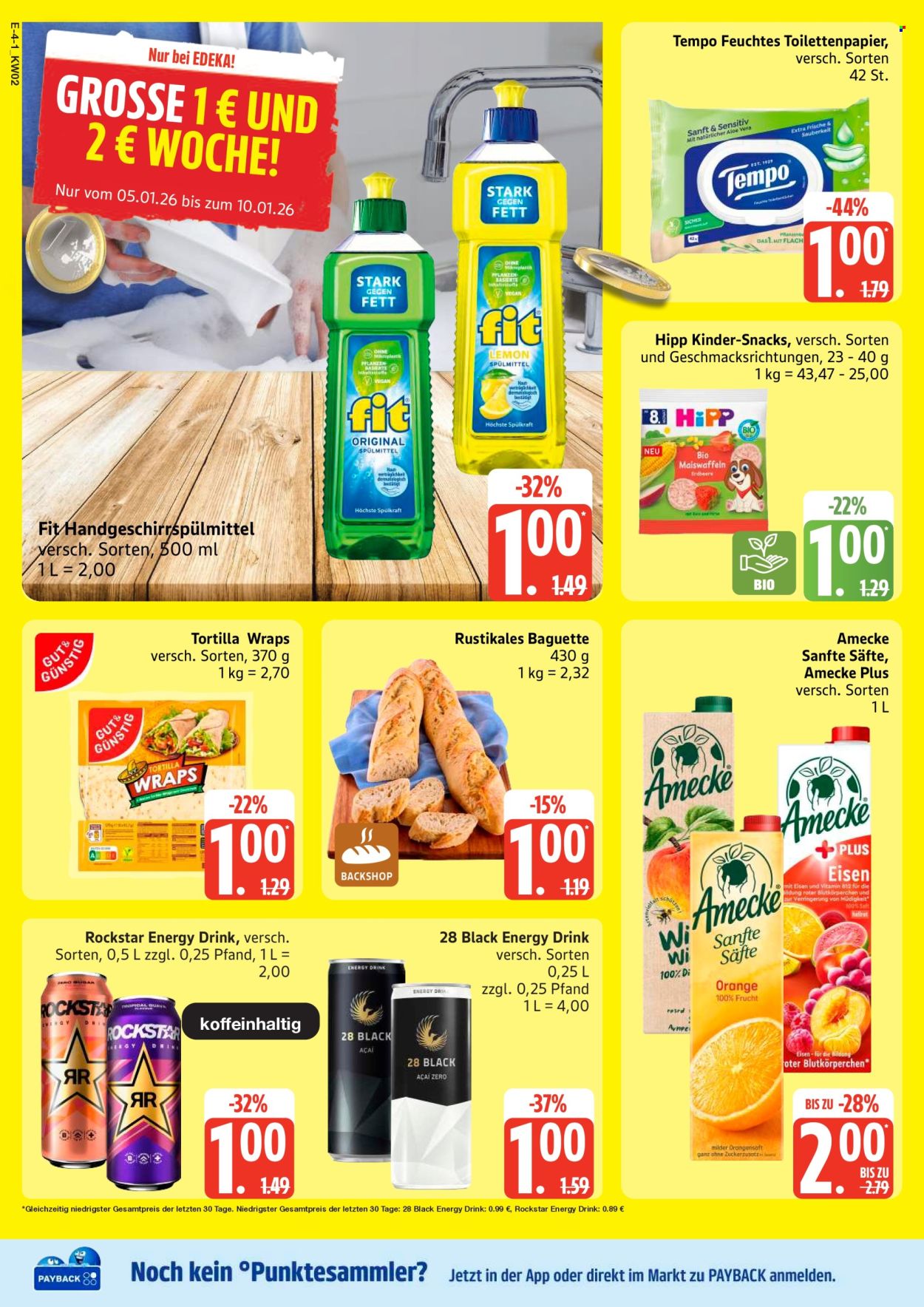 Edeka Prospekte  - 5.01.2026 - 10.01.2026. Seite 4