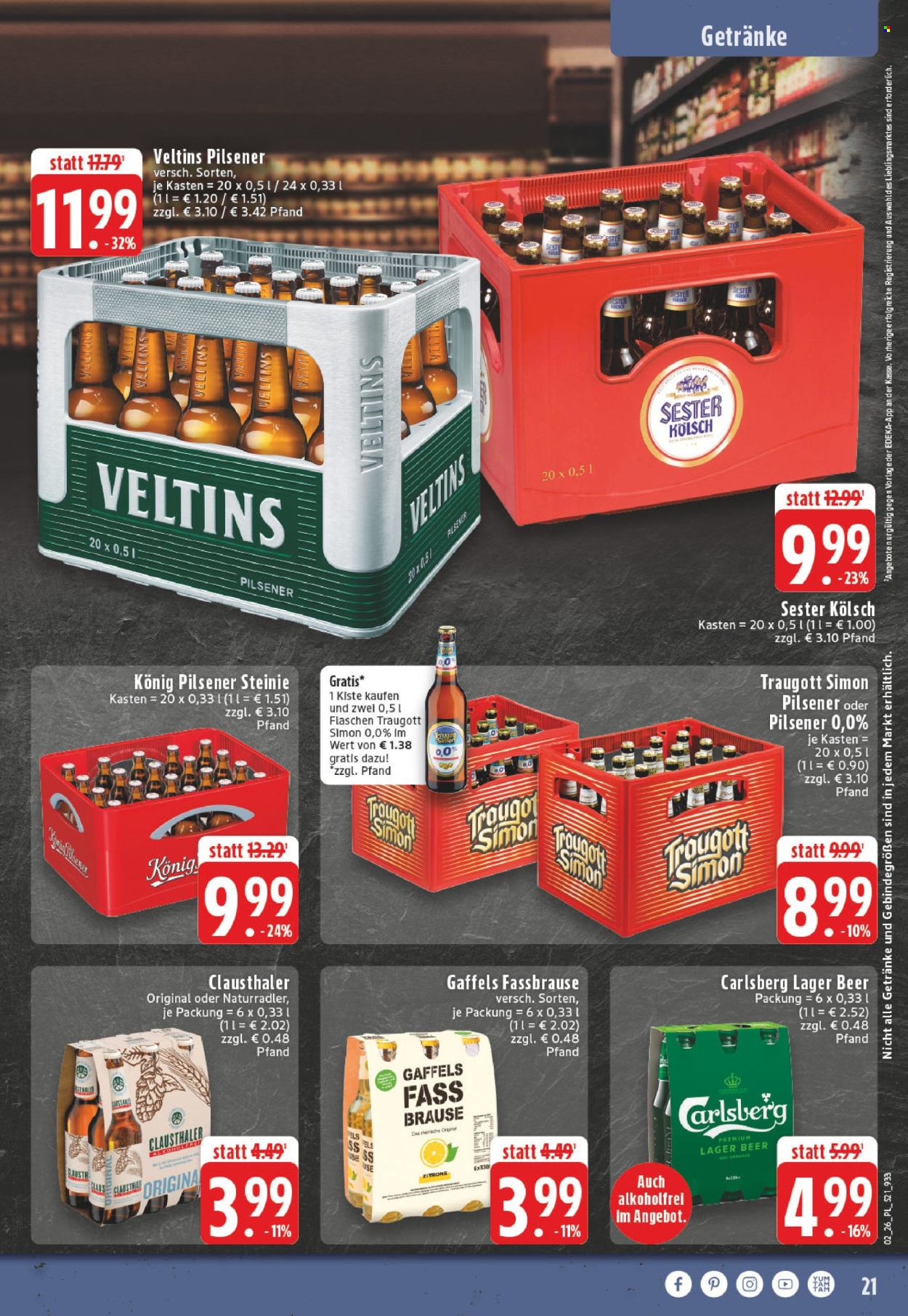 Edeka Prospekte  - 5.01.2026 - 10.01.2026. Seite 21