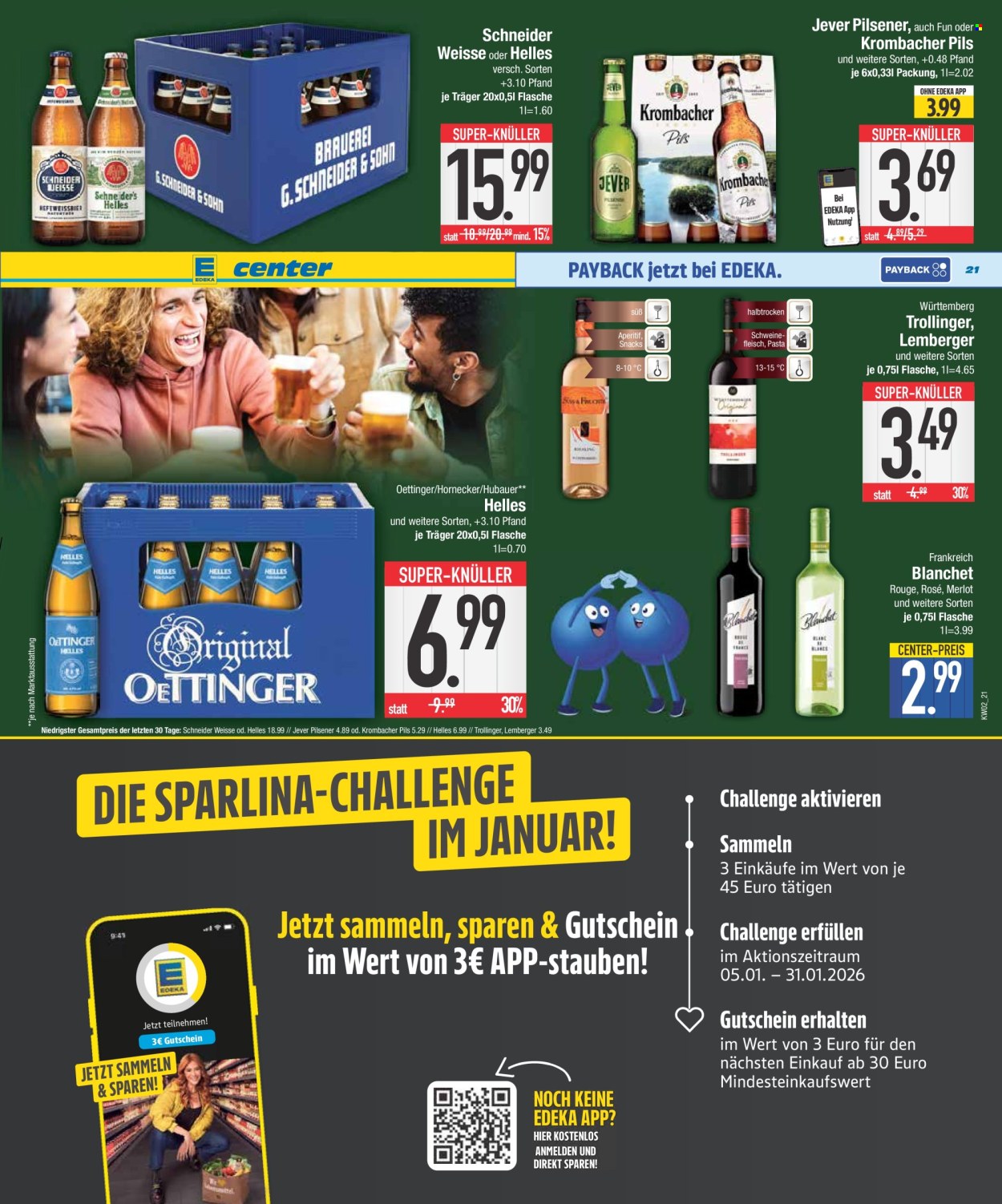 Edeka Prospekte  - 5.01.2026 - 10.01.2026. Seite 21