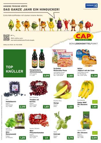 Prospekte CAP-Markt - 5.01.2026 - 10.01.2026.