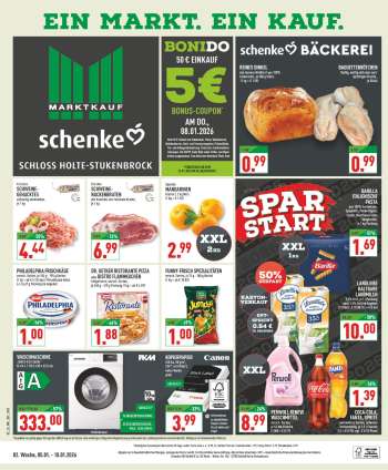 Prospekte Marktkauf - 5.01.2026 - 10.01.2026.