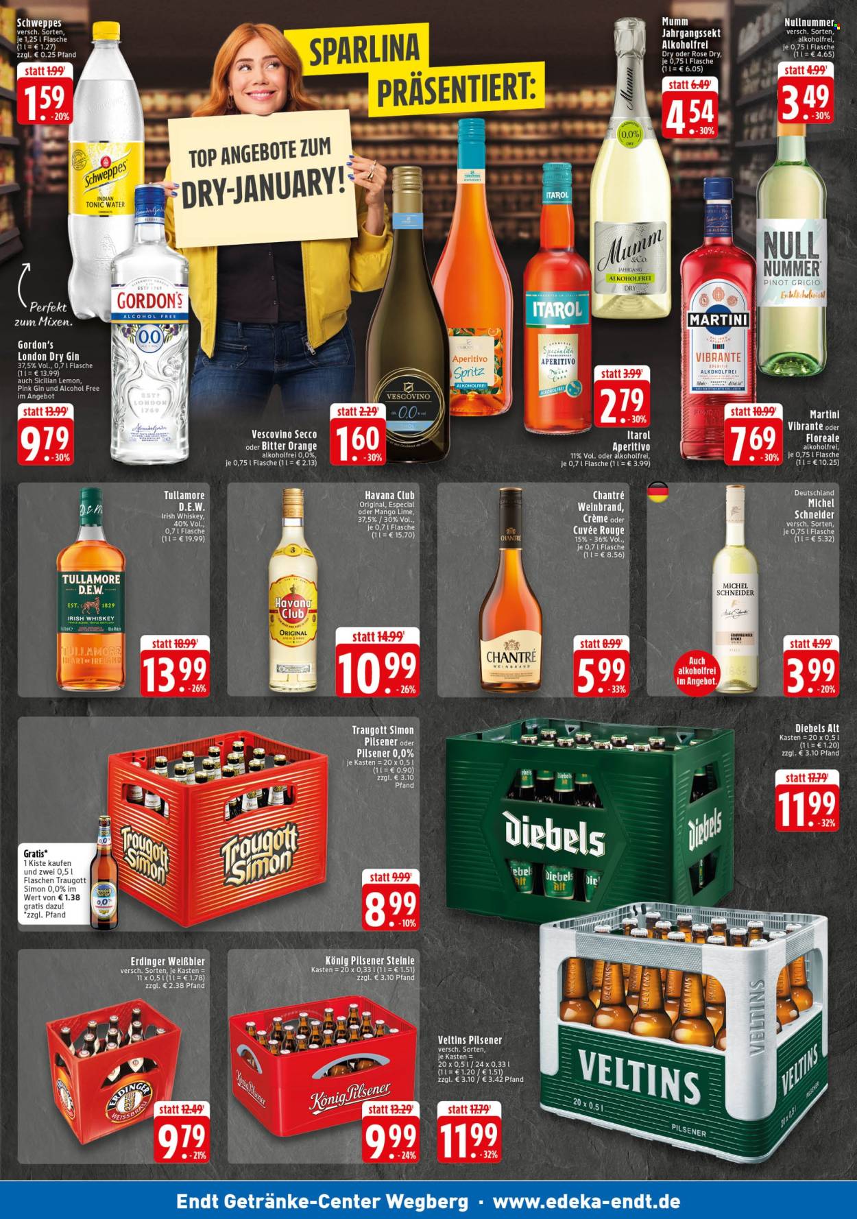 Edeka Getränkemarkt Prospekte  - 5.01.2026 - 10.01.2026. Seite 3