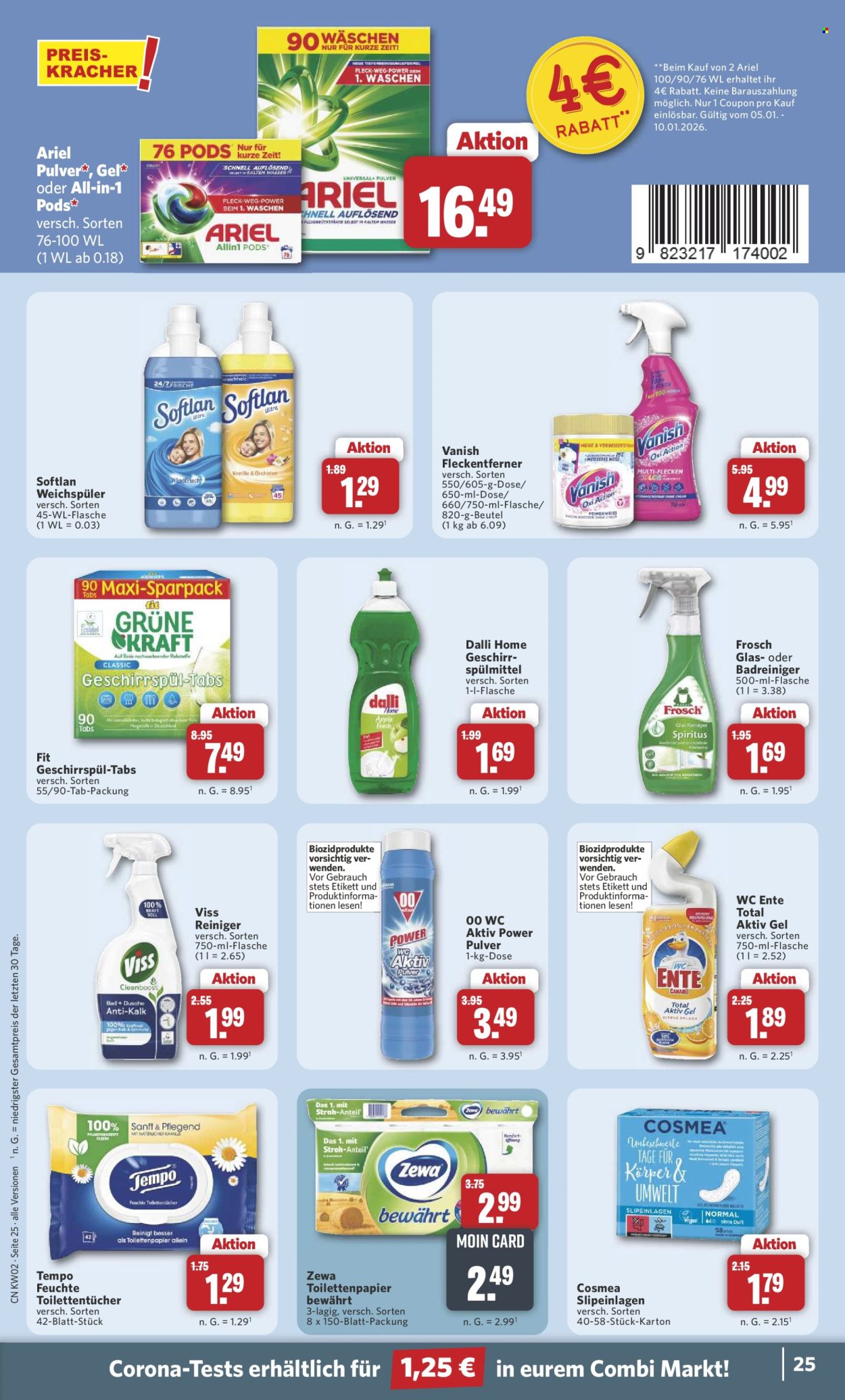 Combi Prospekte  - 5.01.2026 - 10.01.2026. Seite 26
