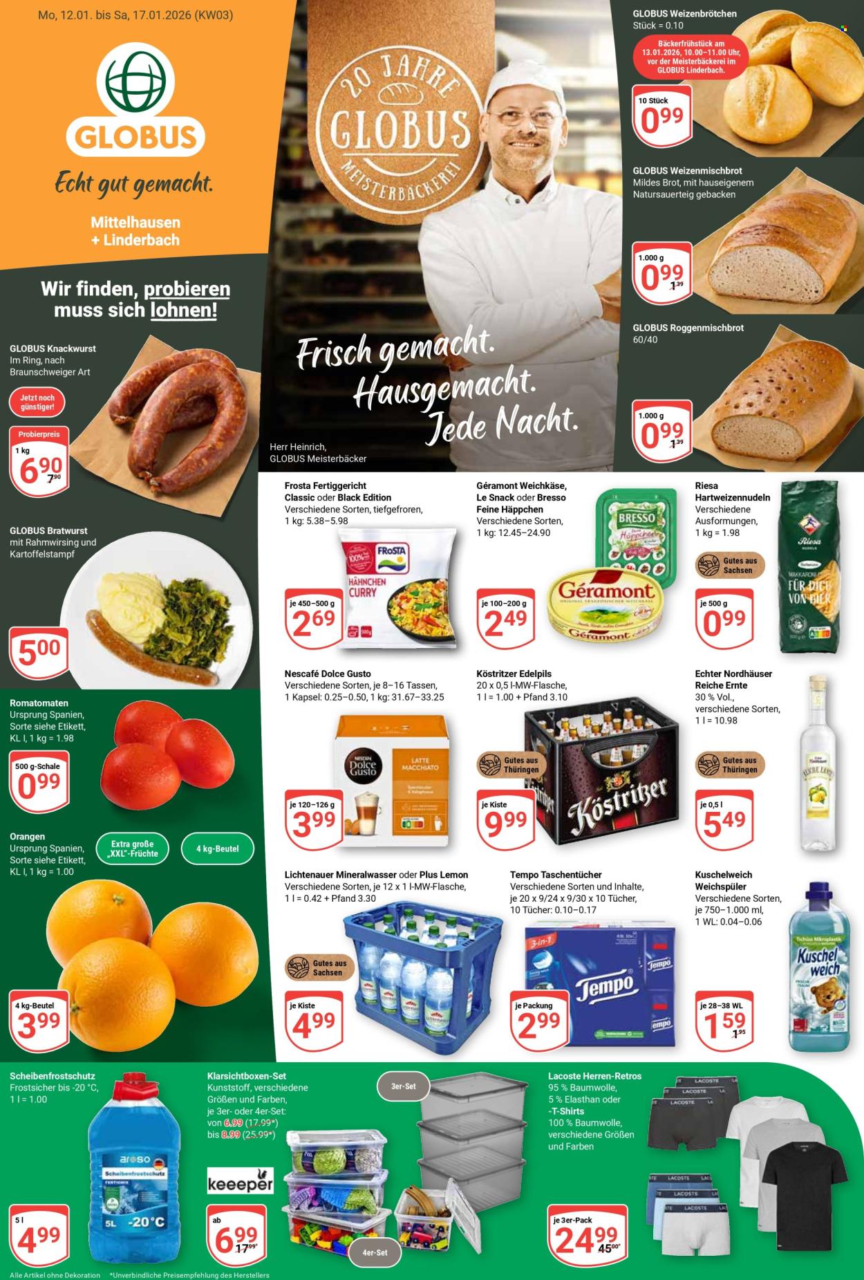 Globus Prospekte  - 12.01.2026 - 17.01.2026. Seite 1