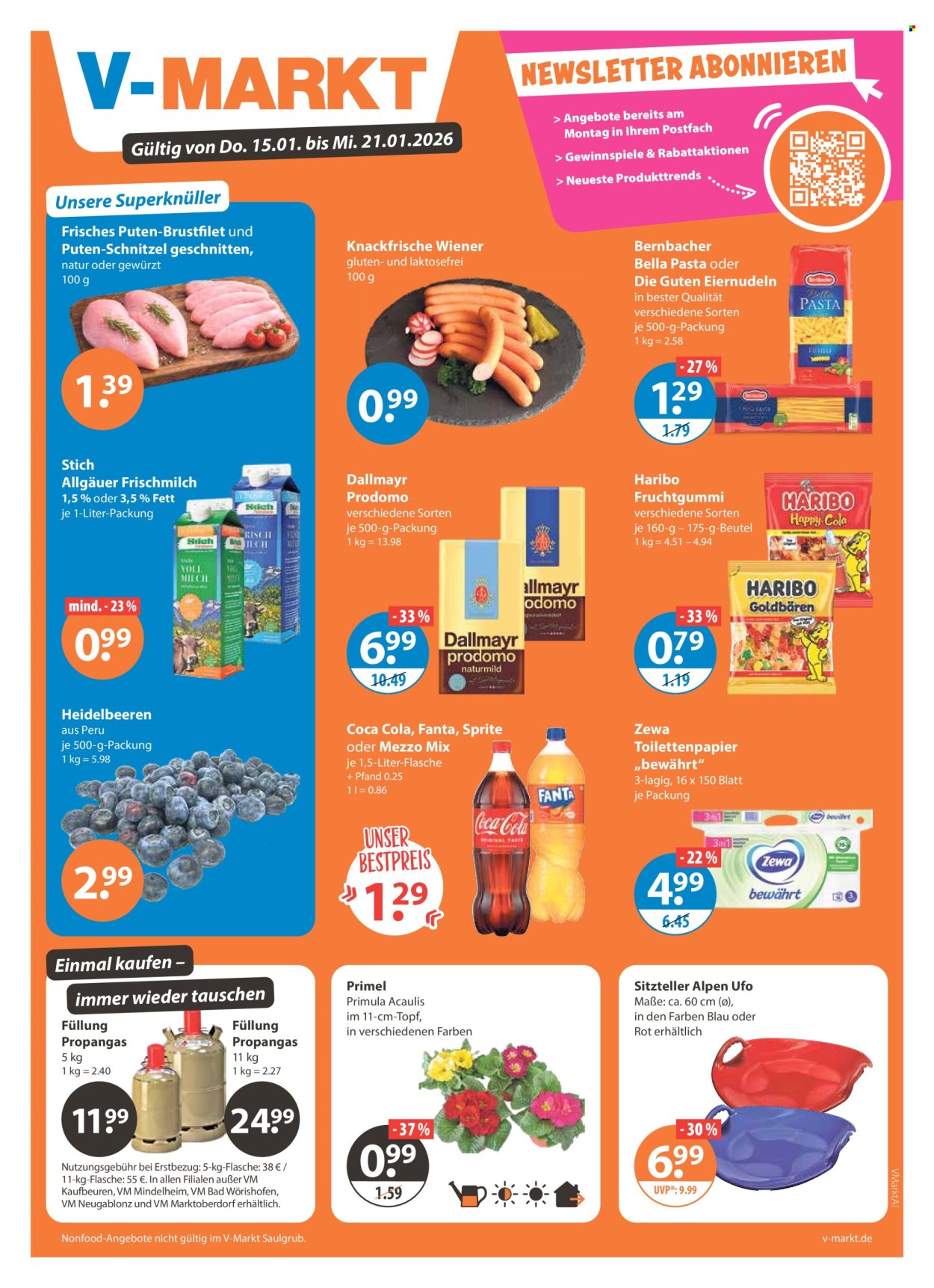 V-Markt Prospekte  - 15.01.2026 - 21.01.2026. Seite 1