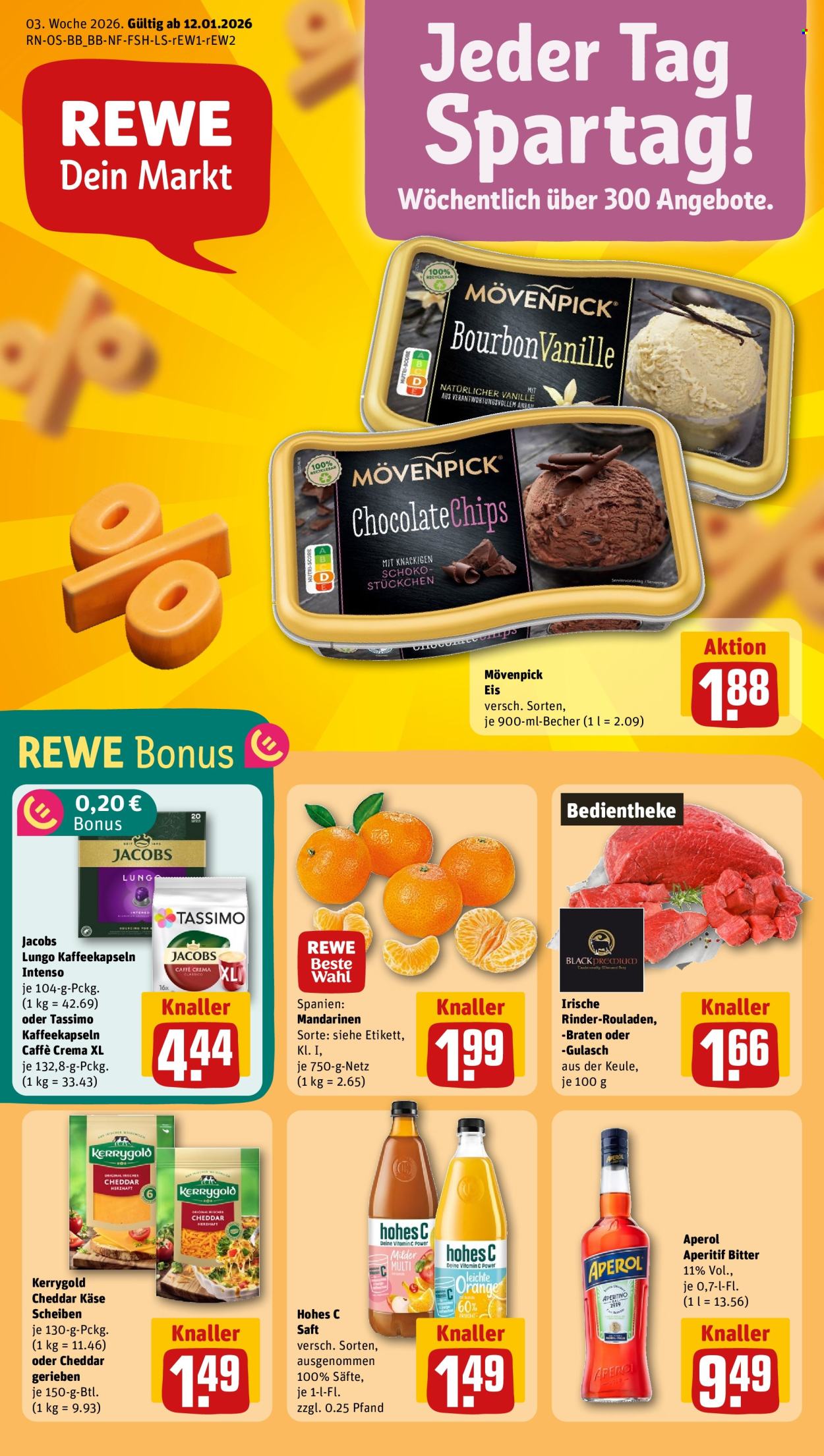 REWE Prospekte  - 12.01.2026 - 18.01.2026. Seite 1
