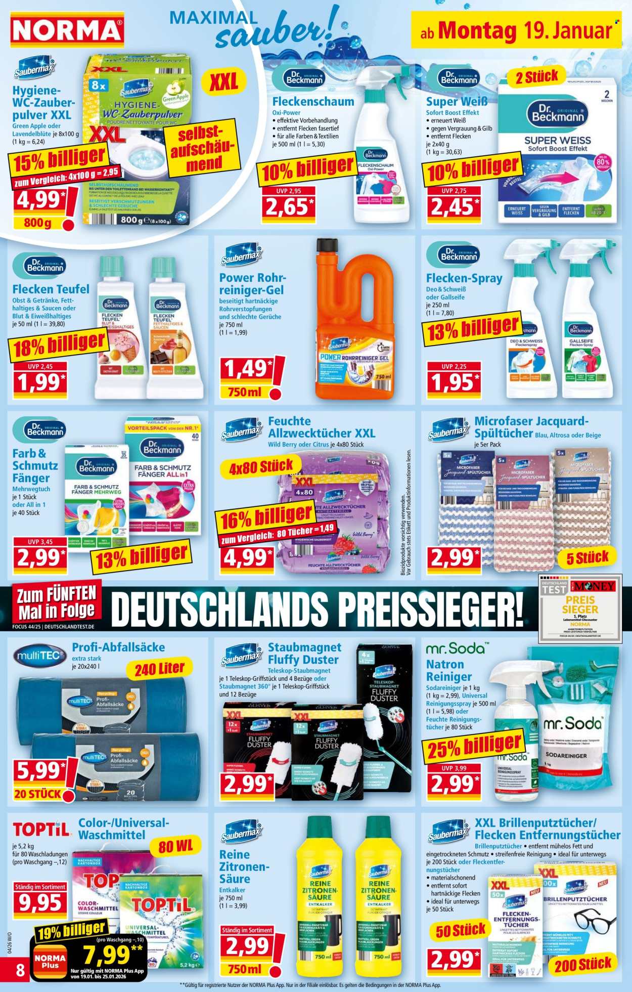 Norma Prospekte  - 19.01.2026 - 25.01.2026. Seite 8