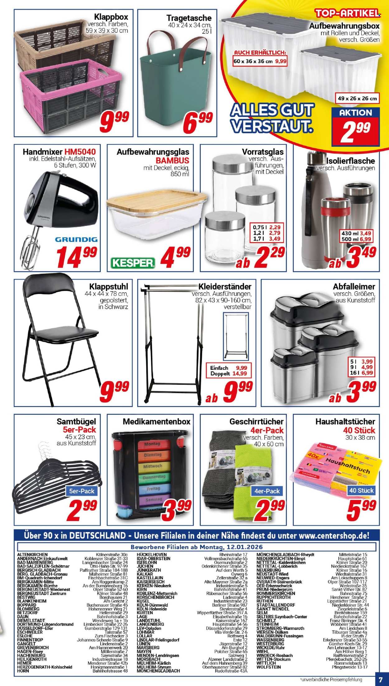 CENTERSHOP Prospekte  - 12.01.2026 - 17.01.2026. Seite 7