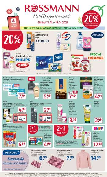 Prospekte Rossmann - 12.01.2026 - 16.01.2026.