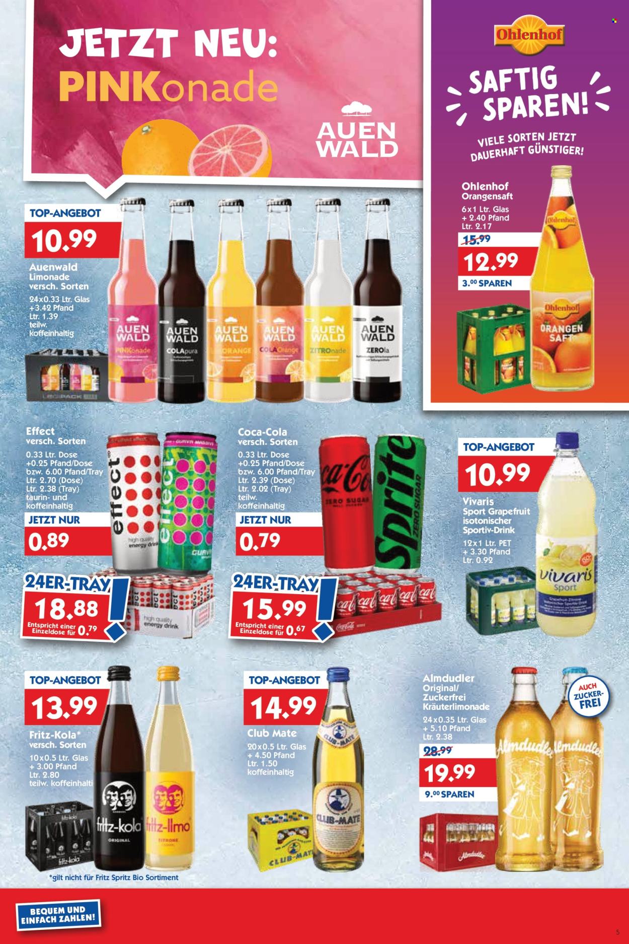 Hol'ab! Getränkemarkt Prospekte  - 12.01.2026 - 17.01.2026. Seite 5
