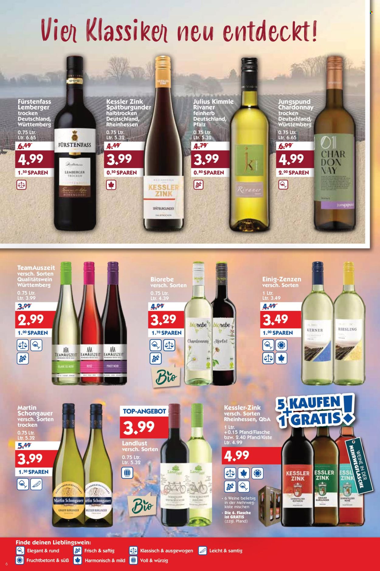 Hol'ab! Getränkemarkt Prospekte  - 12.01.2026 - 17.01.2026. Seite 6