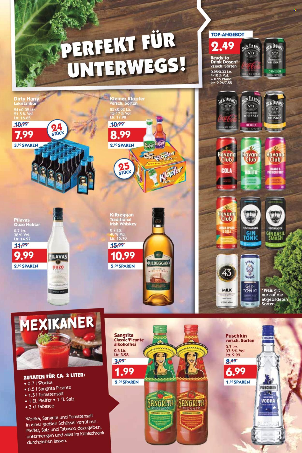 Hol'ab! Getränkemarkt Prospekte  - 12.01.2026 - 17.01.2026. Seite 7