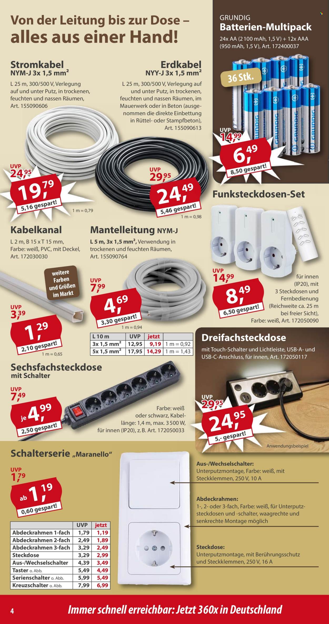 Sonderpreis-Baumarkt Prospekte  - 17.01.2026 - 23.01.2026. Seite 4