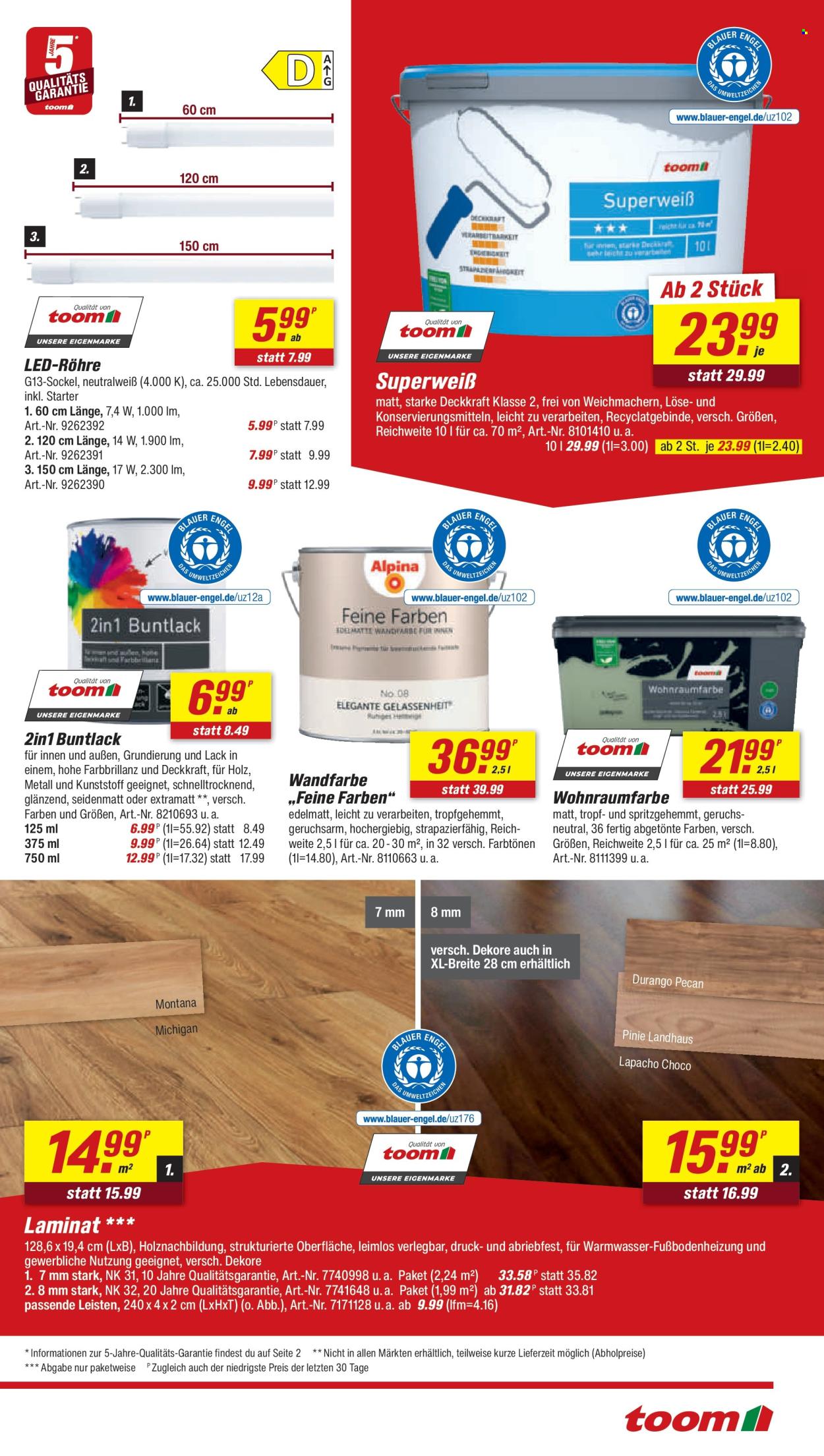 toom Baumarkt Prospekte  - 10.01.2026 - 16.01.2026. Seite 5
