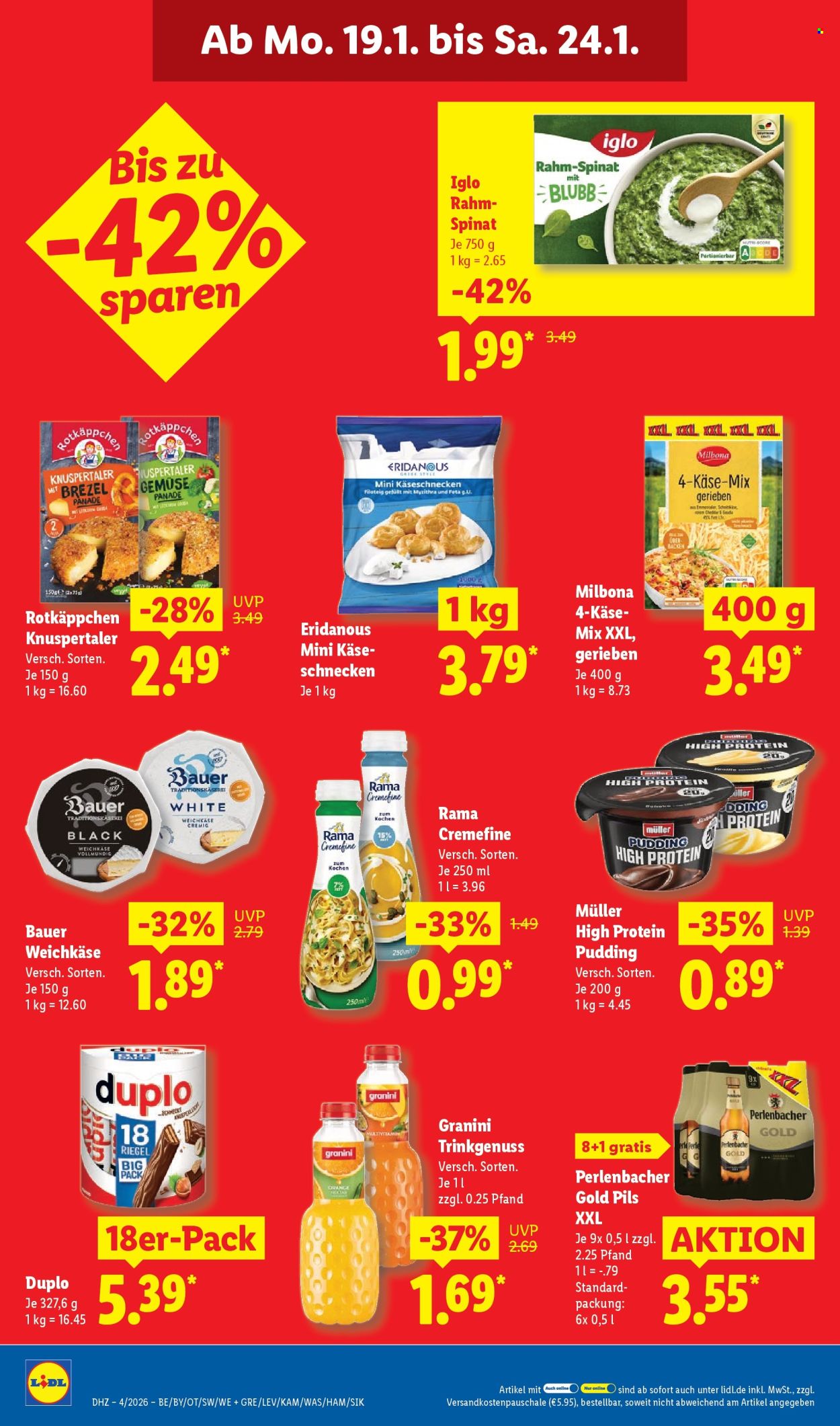 Lidl Prospekte  - 19.01.2026 - 24.01.2026. Seite 16