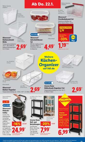 thumbnail - SILVERCREST® Frischhaltebeutel-Set