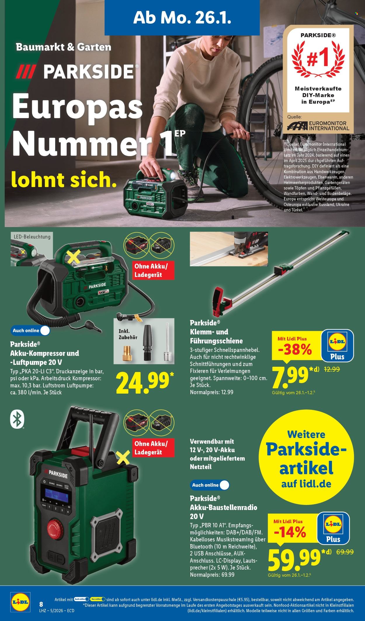 Lidl Prospekte  - 26.01.2026 - 31.01.2026. Seite 8