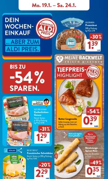 thumbnail - Börekstange Spinat-Käse