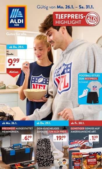 Prospekte ALDI SÜD - 26.01.2026 - 31.01.2026.