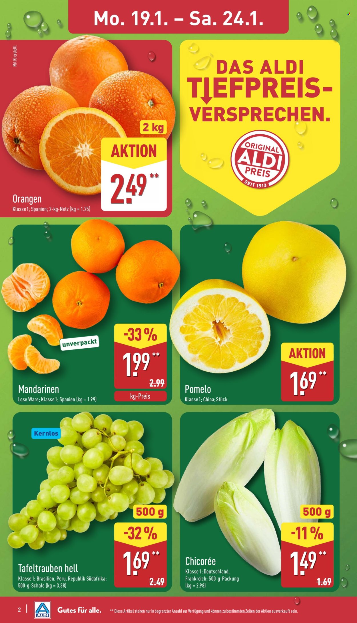 ALDI Nord Prospekte  - 19.01.2026 - 24.01.2026. Seite 2
