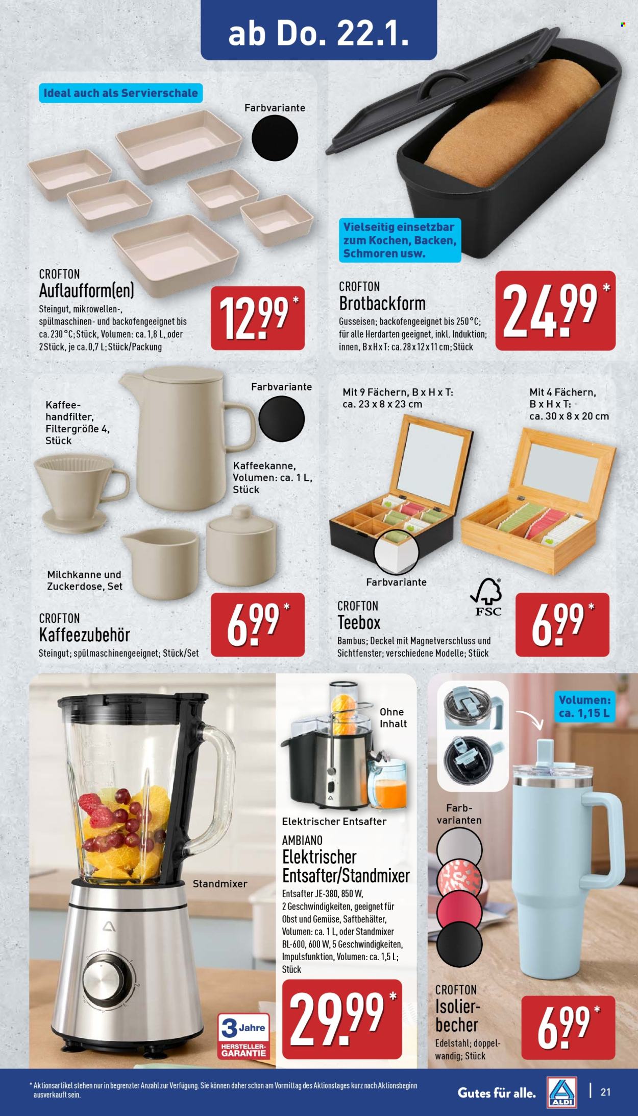 ALDI Nord Prospekte  - 19.01.2026 - 24.01.2026. Seite 21