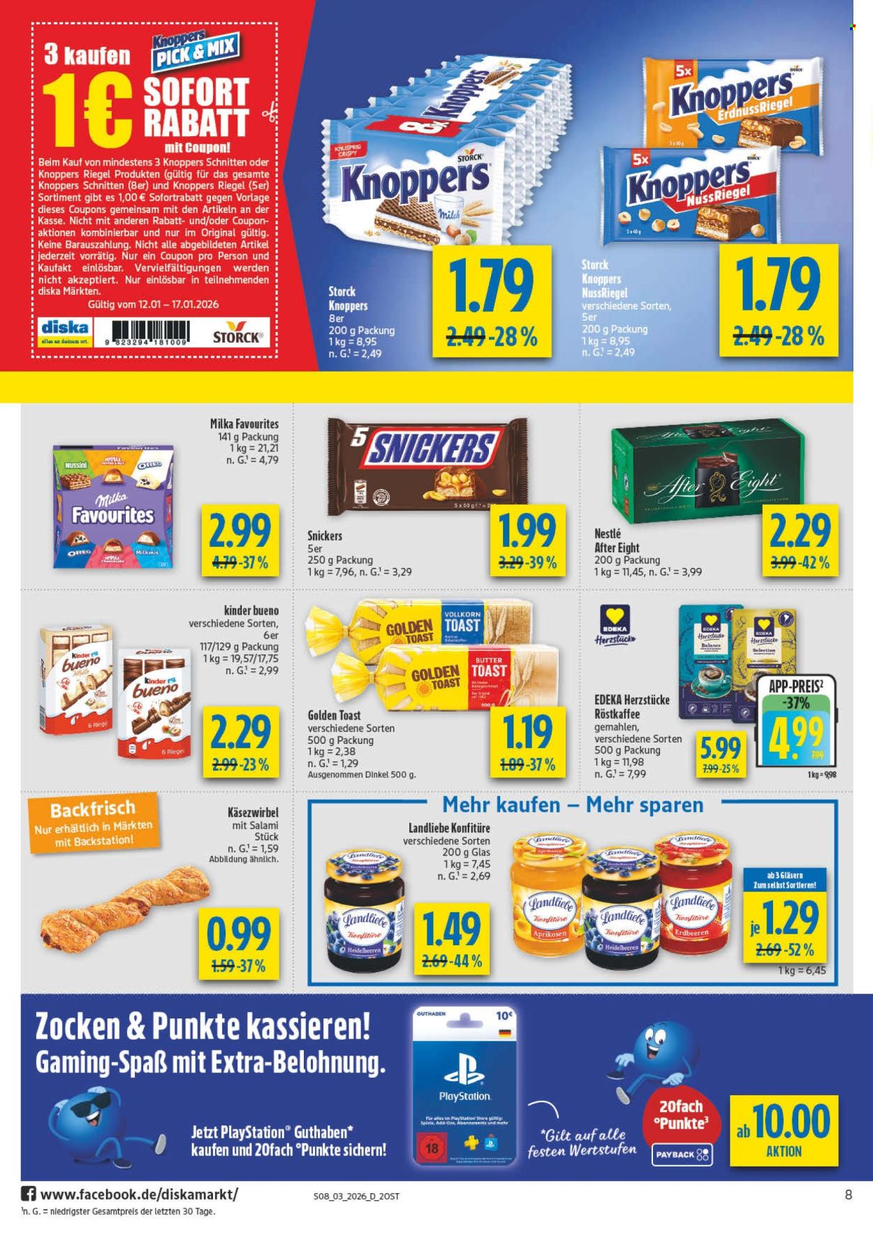 Diska Prospekte  - 12.01.2026 - 17.01.2026. Seite 8