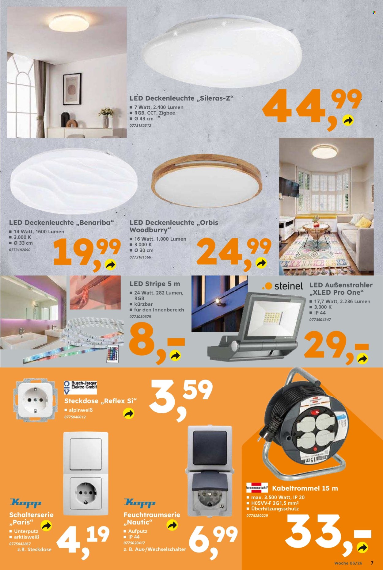 Globus Baumarkt Prospekte  - 12.01.2026 - 17.01.2026. Seite 7