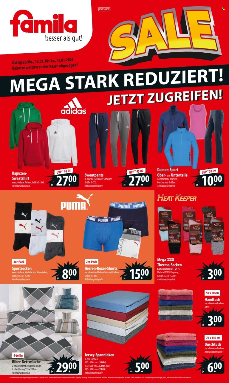 famila Prospekte  - 12.01.2026 - 17.01.2026. Seite 1