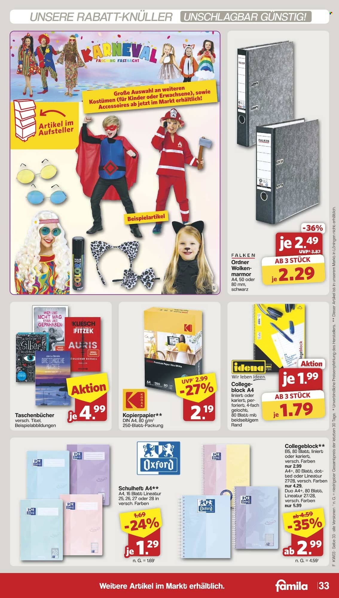 famila Prospekte  - 12.01.2026 - 17.01.2026. Seite 33