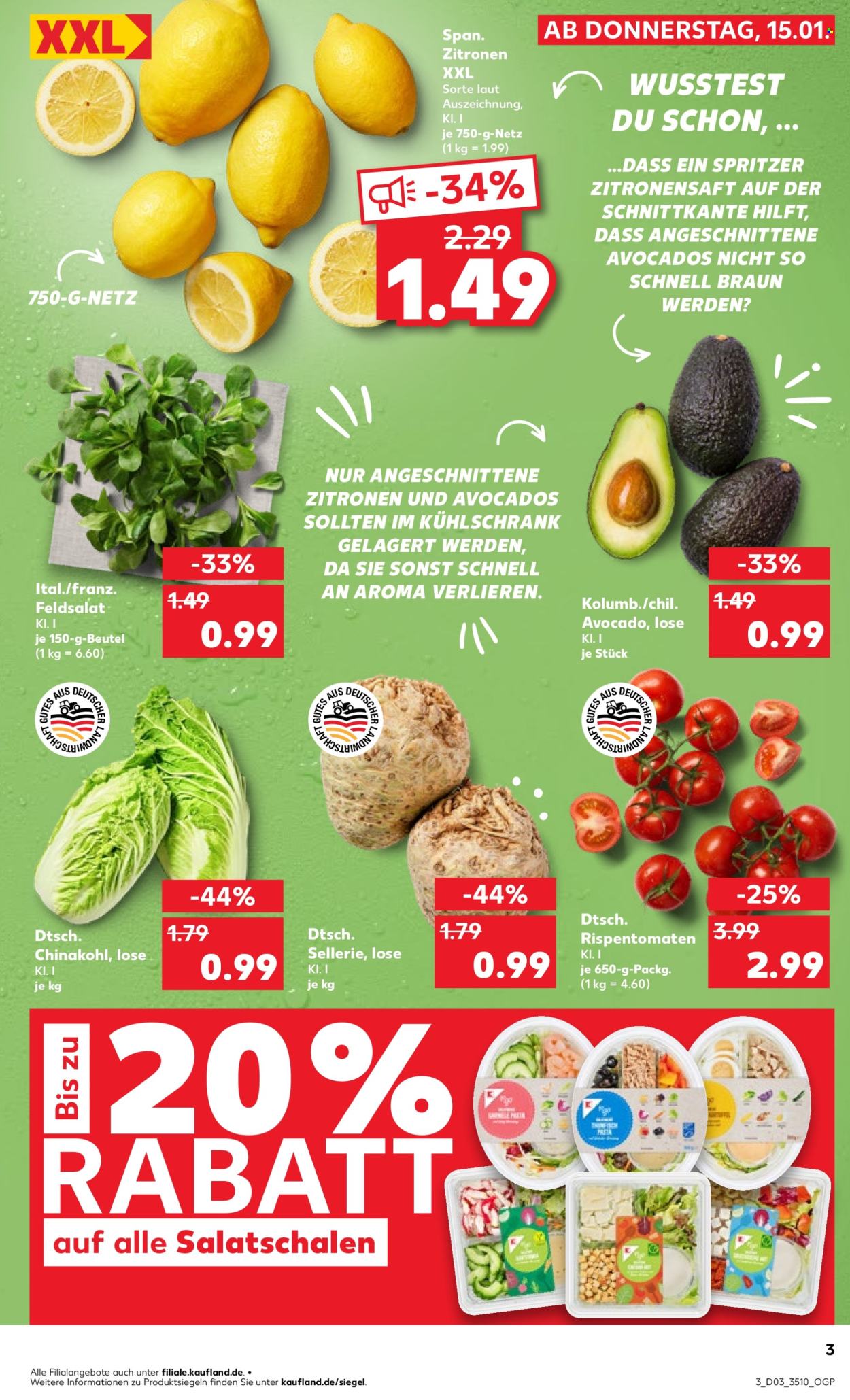 Kaufland Prospekte  - 15.01.2026 - 21.01.2026. Seite 3