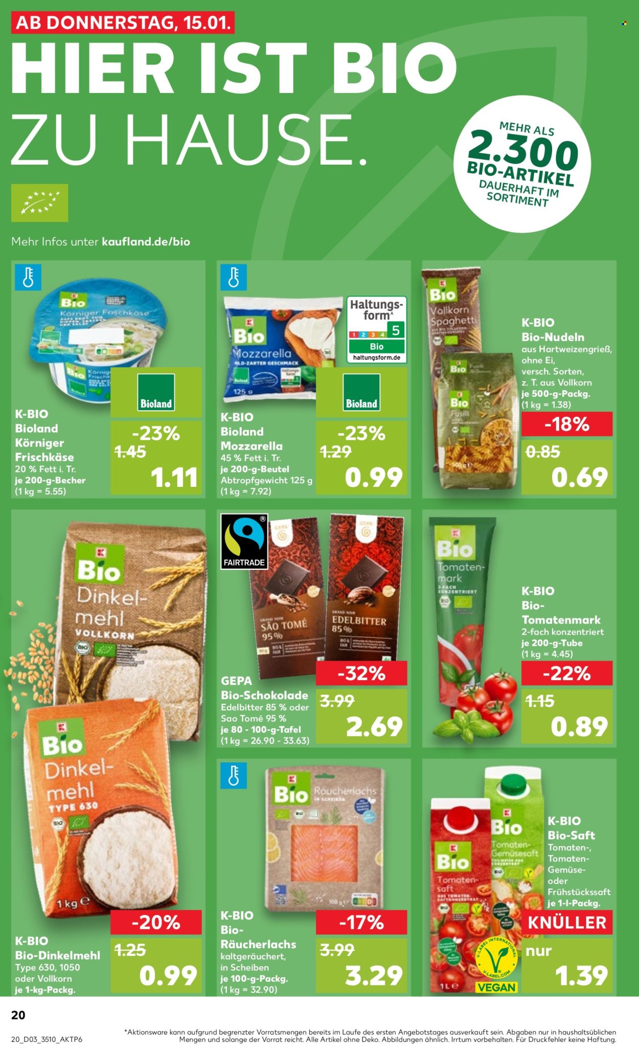 Kaufland Prospekte  - 15.01.2026 - 21.01.2026. Seite 20