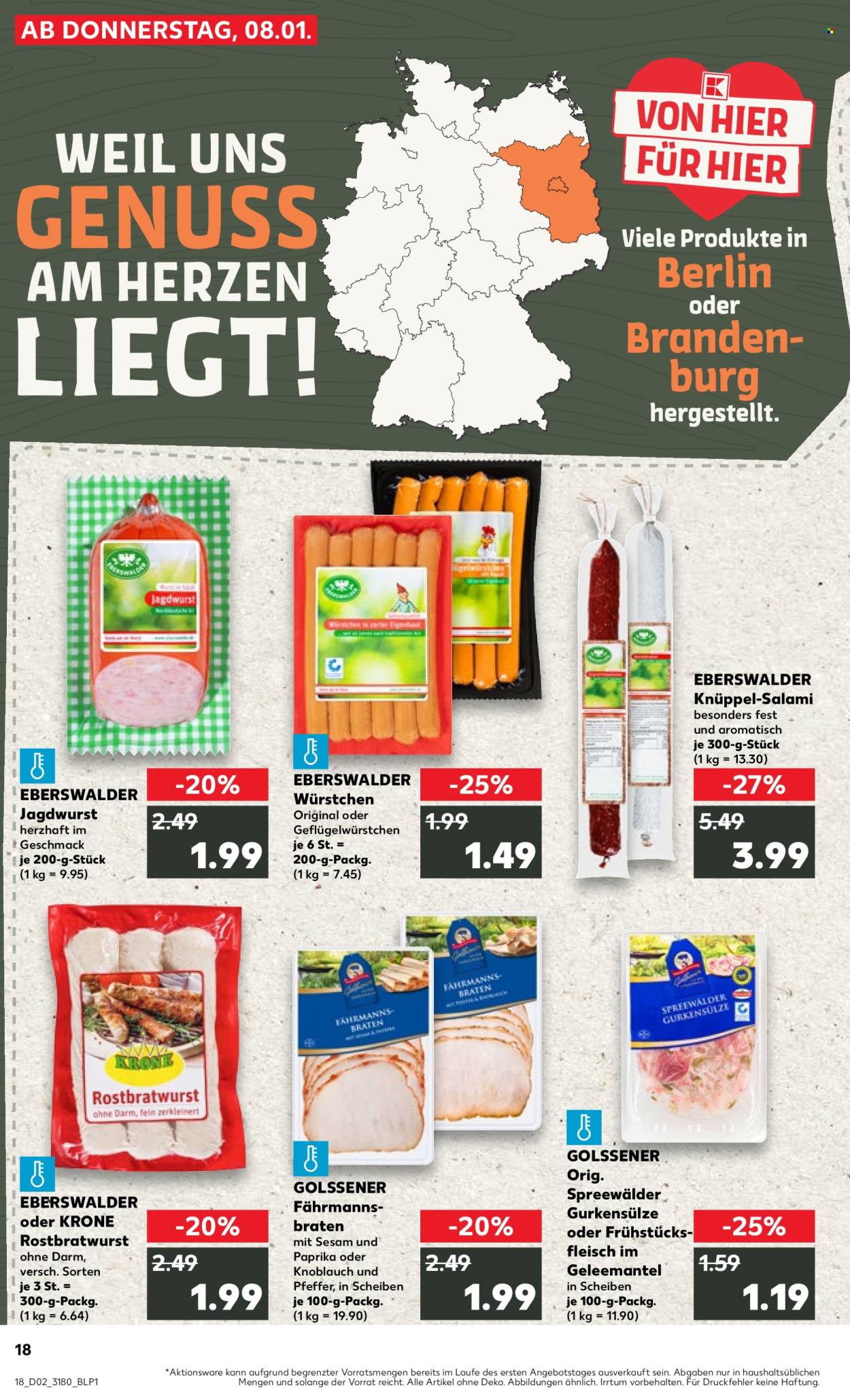 Kaufland Prospekte  - 12.01.2026 - 14.01.2026. Seite 18