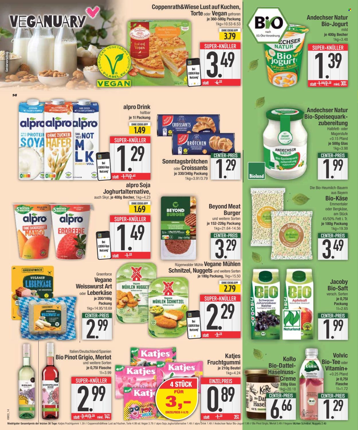 Edeka Prospekte  - 12.01.2026 - 17.01.2026. Seite 14