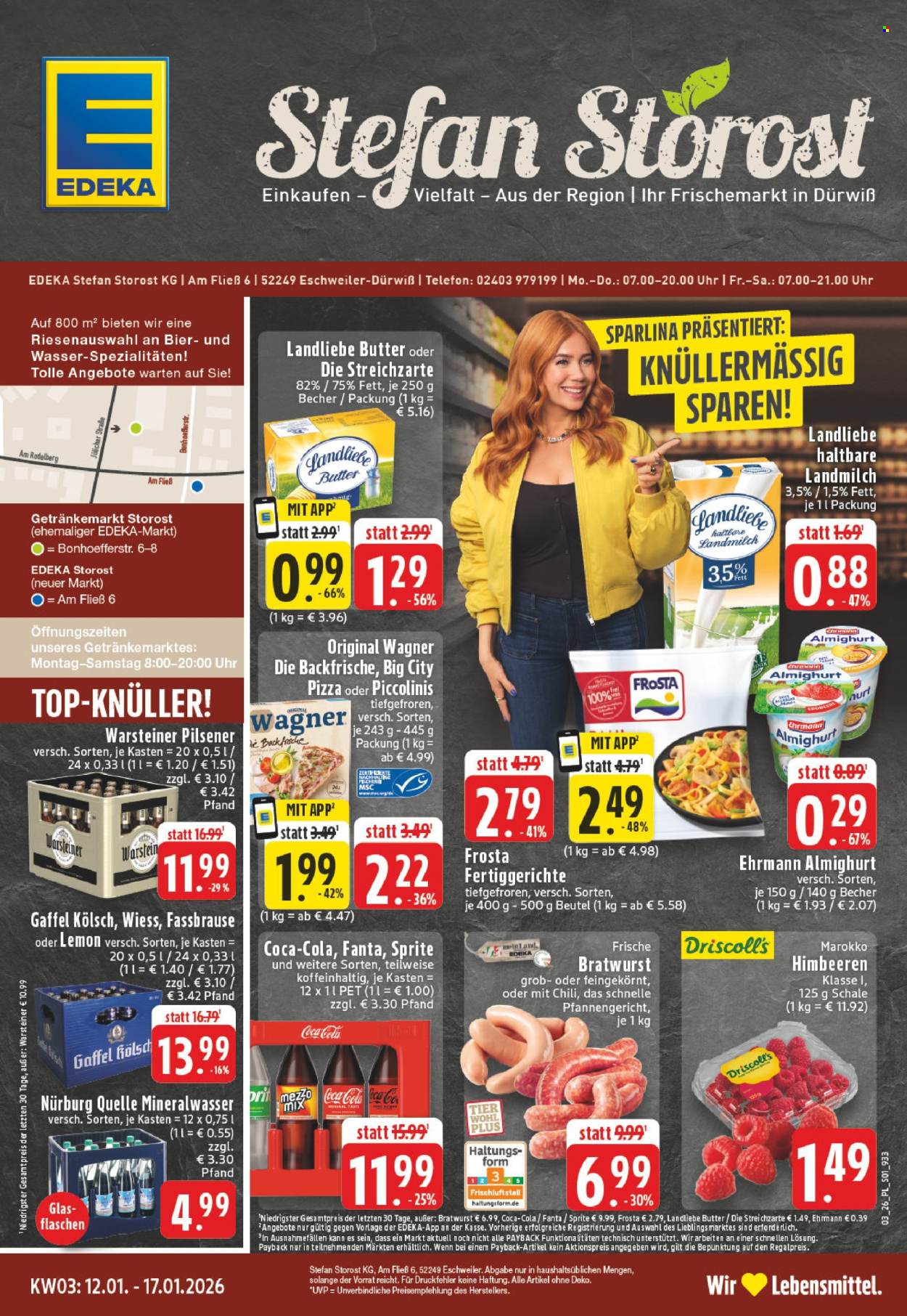 Edeka Prospekte  - 12.01.2026 - 17.01.2026. Seite 1
