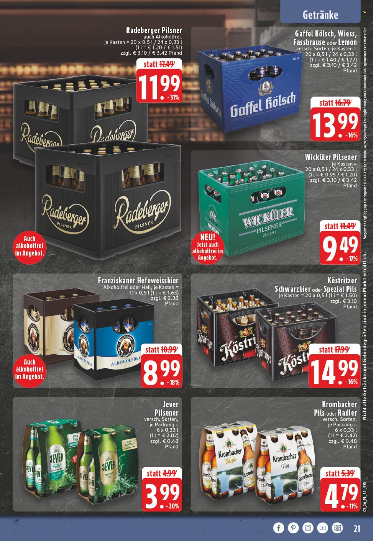 Edeka Prospekte  - 12.01.2026 - 17.01.2026. Seite 21