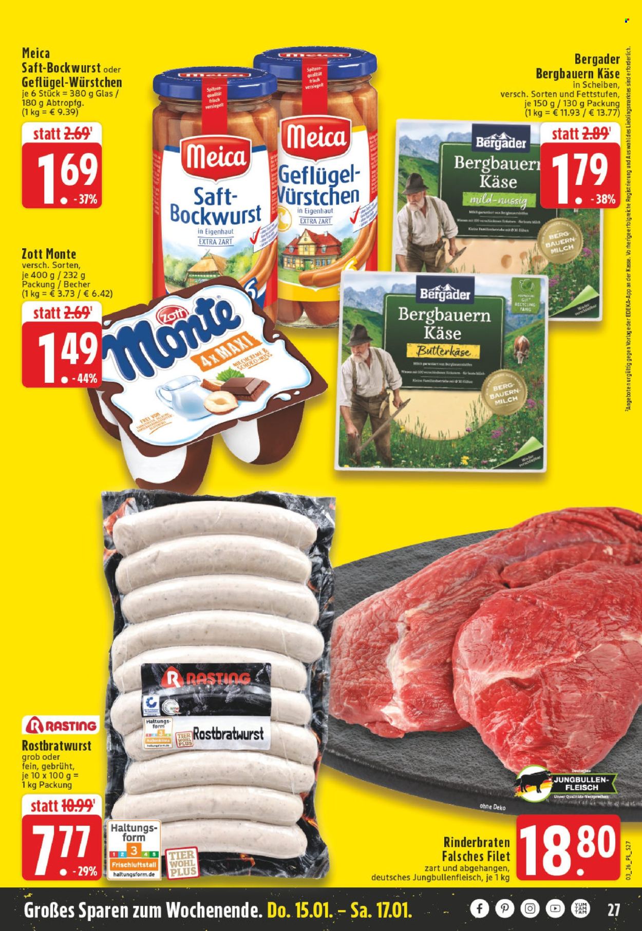 Edeka Prospekte  - 12.01.2026 - 17.01.2026. Seite 27