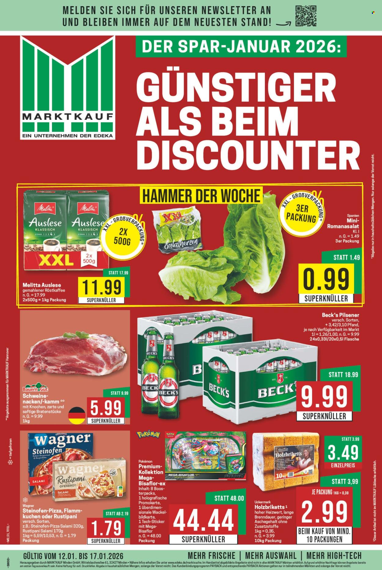 Marktkauf Prospekte  - 12.01.2026 - 17.01.2026. Seite 1