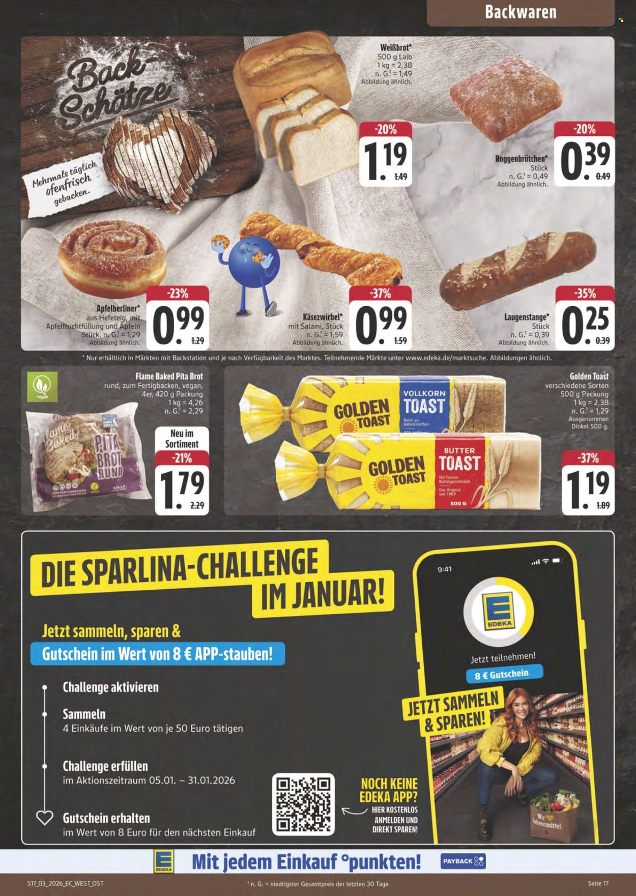 E center Prospekte  - 12.01.2026 - 17.01.2026. Seite 17