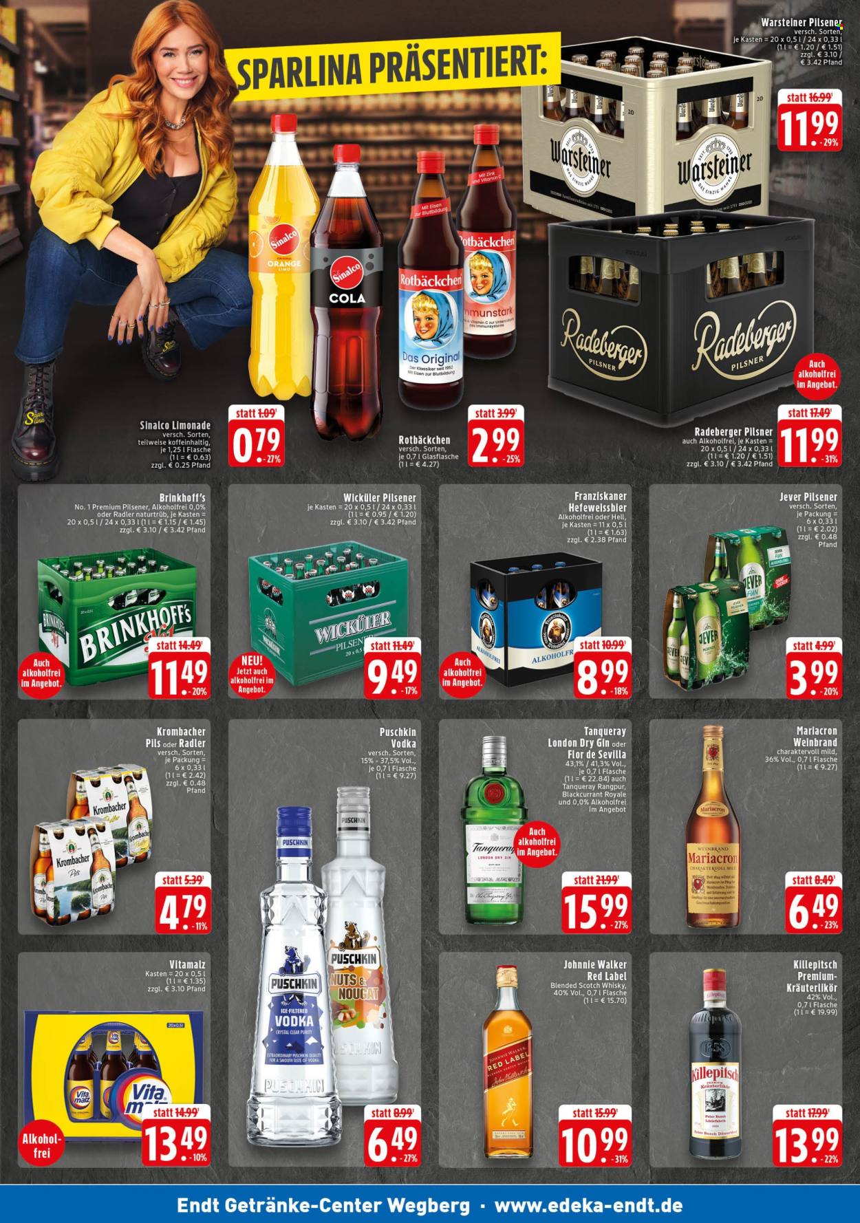 Edeka Getränkemarkt Prospekte  - 12.01.2026 - 17.01.2026. Seite 3